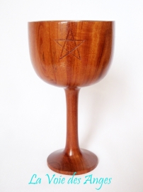 Wooden Chalice Pentagram