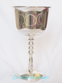 Brass Chalice with Triple Moon